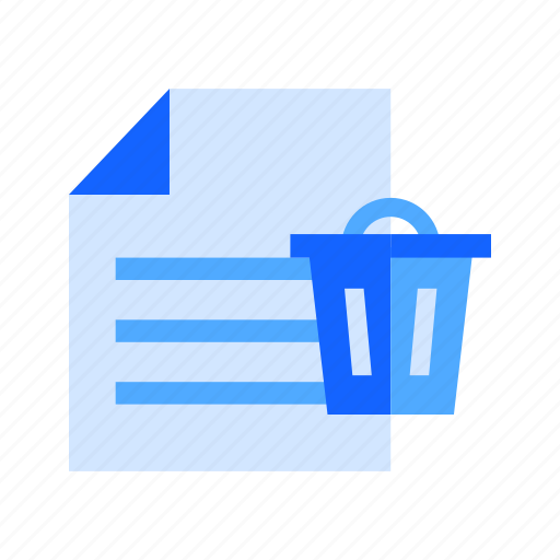 File, document, delete icon - Download on Iconfinder