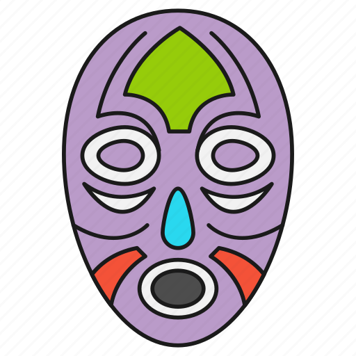 Face mask, bwa, cultural mask, festive mask, african culture, ceremonial mask, tribal mask icon - Download on Iconfinder