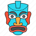 face mask, dragon, cultural mask, festive mask, african culture, ceremonial mask, tribal mask