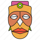 face mask, cultural mask, festive mask, african culture, nubo, ceremonial mask, tribal mask