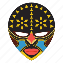ceremonial mask, cultural mask, face mask, festive mask, kwele mask, tribal mask