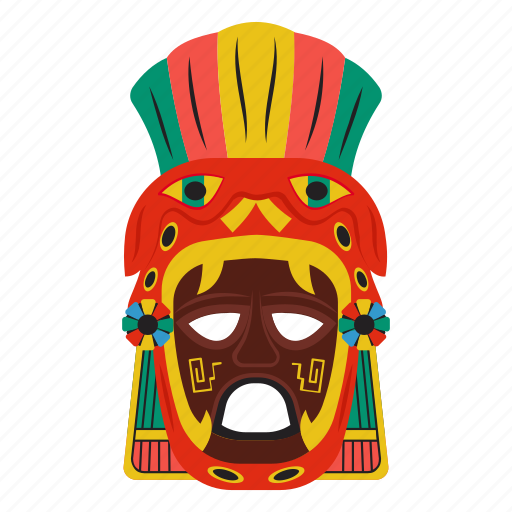 Ceremonial mask, cultural mask, face mask, festive mask, tribal mask icon - Download on Iconfinder