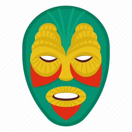 Ceremonial mask, cultural mask, face mask, festive mask, tribal mask icon - Download on Iconfinder