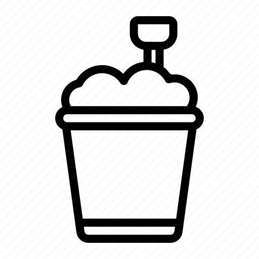 Sand, bucket, toy, kid, baby, childhood, holidays icon - Download on Iconfinder