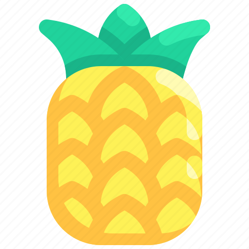 Tropical, fruit, pineapple, summer icon - Download on Iconfinder