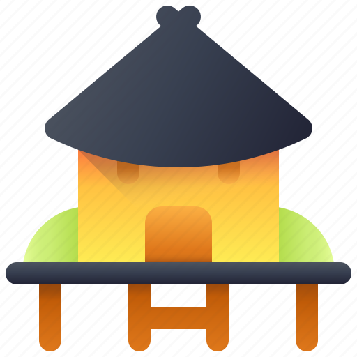 Hut, shelter, beach, villa icon - Download on Iconfinder
