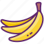 banana, fruit, healthy 