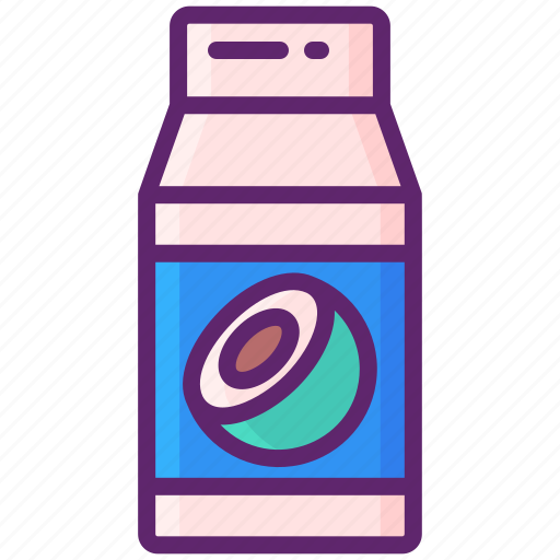 Bottle, coconut, drink, milk icon - Download on Iconfinder
