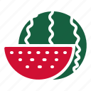 fresh, fruits, tropical, watermelon