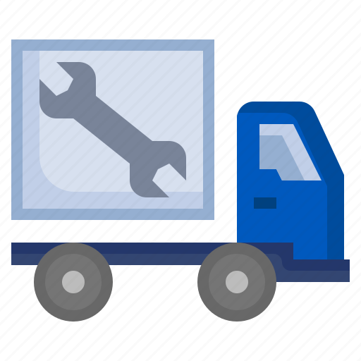 Mechanic, truck, delivery, shipping icon - Download on Iconfinder