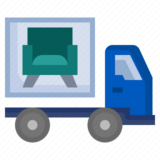 Sofa, truck, delivery, shipping icon - Download on Iconfinder