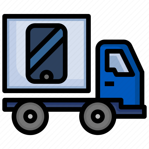 Phone, truck, delivery, shipping icon - Download on Iconfinder