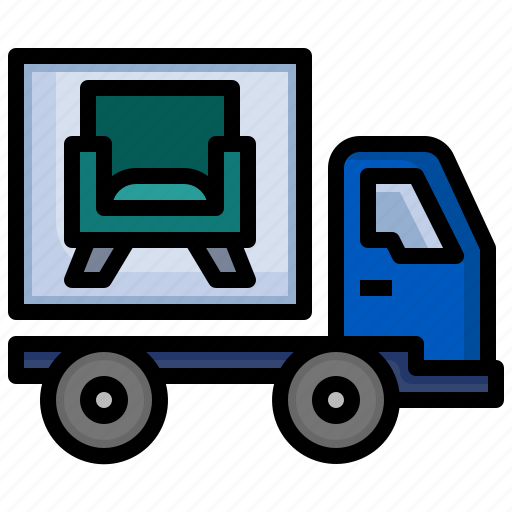 Sofa, truck, delivery, shipping icon - Download on Iconfinder