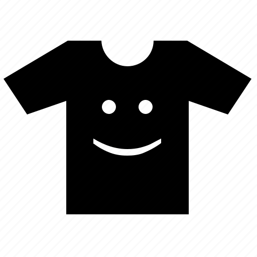 Print, smiley, tshirt, wear icon - Download on Iconfinder