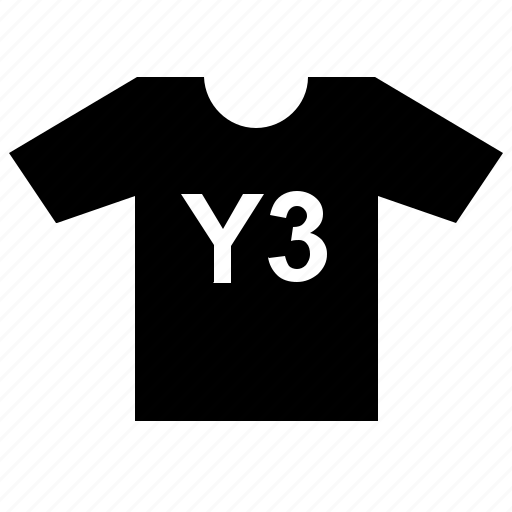 Fashion, male, tshirt, wear, y3 icon - Download on Iconfinder