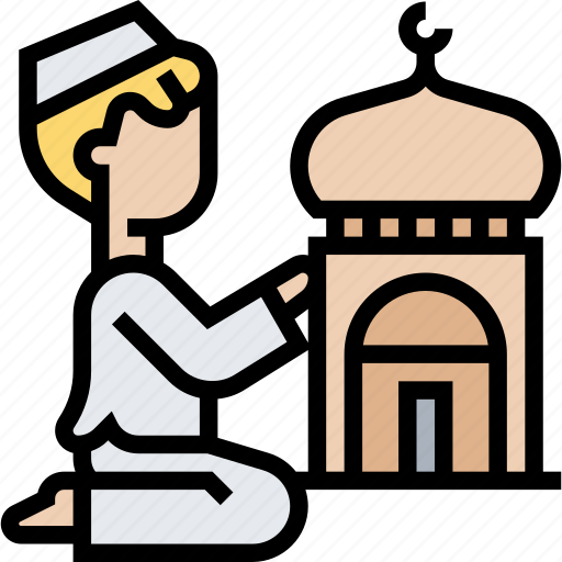 Islam, muslim, prayer, religious, faith icon - Download on Iconfinder