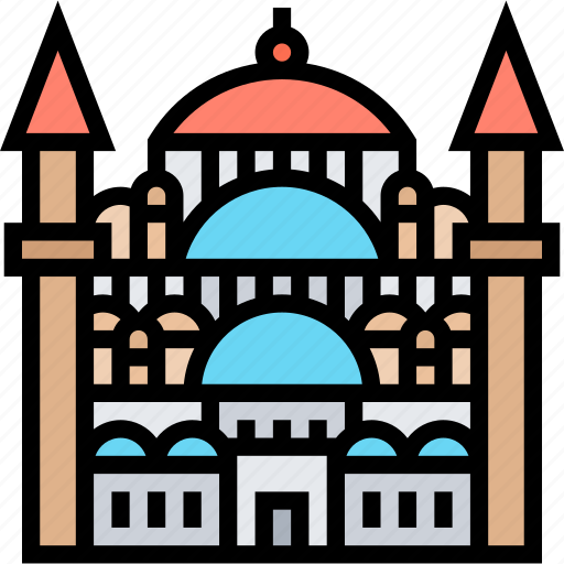 Mosque, islamic, landmark, turkey, tourism icon - Download on Iconfinder