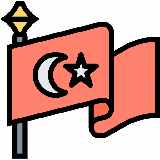 Turkey, flag, nation, country, official icon - Download on Iconfinder