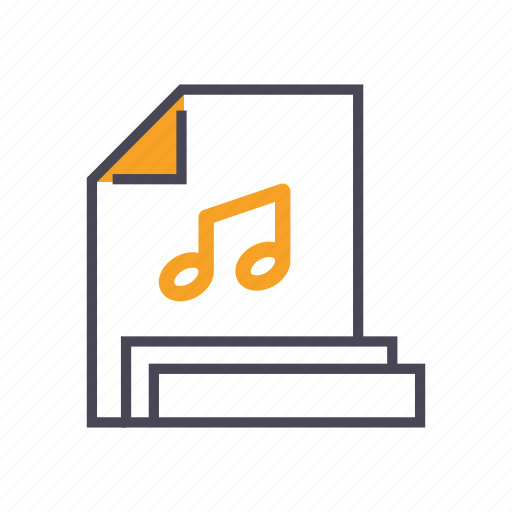 Files, document, folder, music, audio icon - Download on Iconfinder