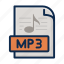 document, file, mp3, music, song, sound, type 