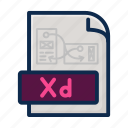 adobexd, document, file, mockup, phototype, type, xd