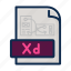 adobexd, document, file, mockup, phototype, type, xd 