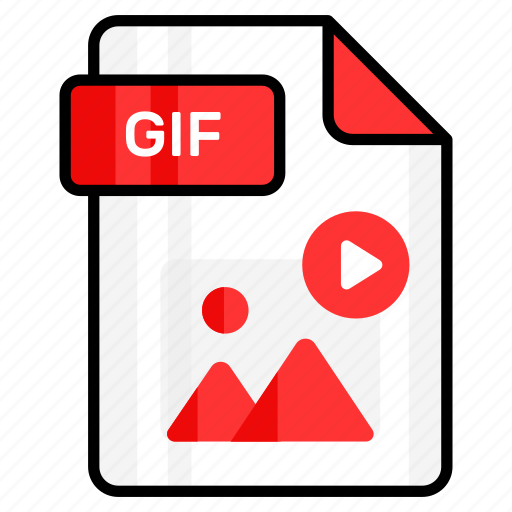 Gif, file, format, page, document, sheet, paper icon - Download on Iconfinder