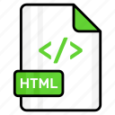 html, file, format, page, document, sheet, paper
