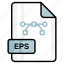 eps, file, format, page, document, sheet, paper 