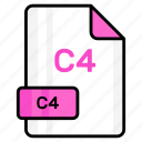 c4, file, format, page, document, sheet, paper