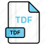 tdf, file, format, page, document, sheet, paper 