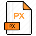px, file, format, page, document, sheet, paper