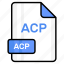 acp, file, format, page, document, sheet, paper 