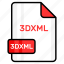 3dxml, file, format, page, document, sheet, paper 