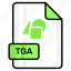 tga, file, format, page, document, sheet, paper 