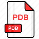 pdb, file, format, page, document, sheet, paper