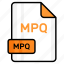 mpq, file, format, page, document, sheet, paper 