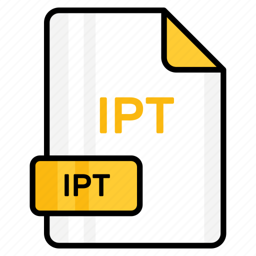 Ipt, file, format, page, document, sheet, paper icon - Download on Iconfinder