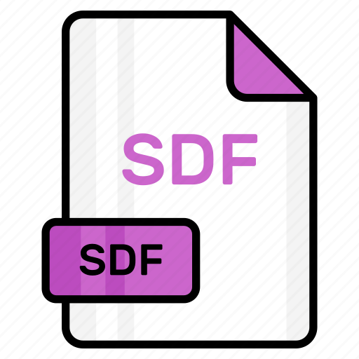 Sdf, file, format, page, document, sheet, paper icon - Download on Iconfinder