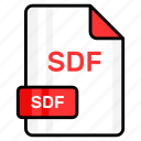 sdf, file, format, page, document, sheet, paper