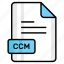 ccm, file, format, page, document, sheet, paper 