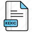 kexic, file, format, page, document, sheet, paper 