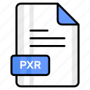 pxr, file, format, page, document, sheet, paper