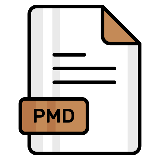 Pmd, file, format, page, document, sheet, paper icon - Download on Iconfinder