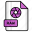 raw, file, format, page, document, sheet, paper 