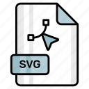 svg, file, format, page, document, sheet, paper