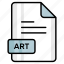 art, file, format, page, document, sheet, paper 