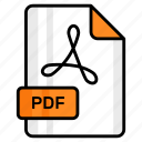 pdf, file, format, page, document, sheet, paper