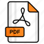 pdf, file, format, page, document, sheet, paper 