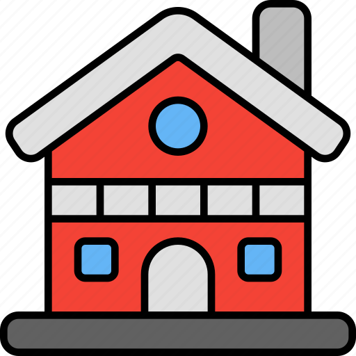 Chalet, building, architecture, house, home, real, estate icon - Download on Iconfinder
